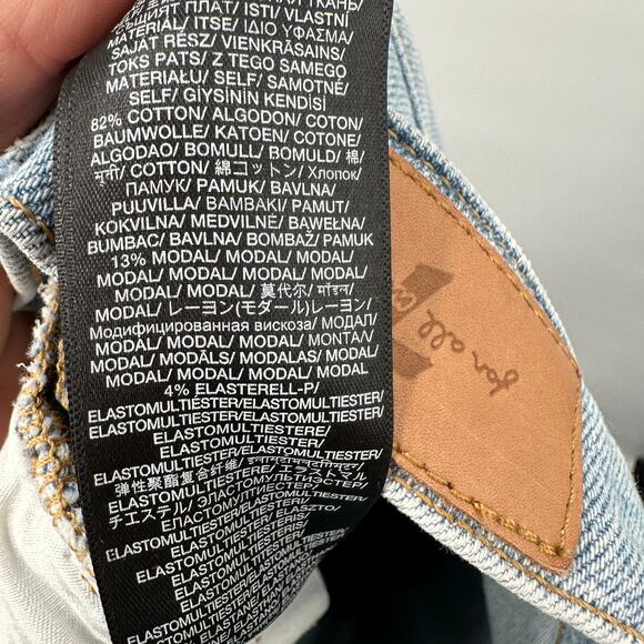 7 FOR ALL MANKIND Josefina Straight Leg Denim Jean 7U372720 // 30 - Picture 15 of 15